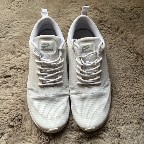 Nike Air Max Thea Casual Sportswear Shoe White Metallic Womens Size 8.5 - Picture 10 of 12
